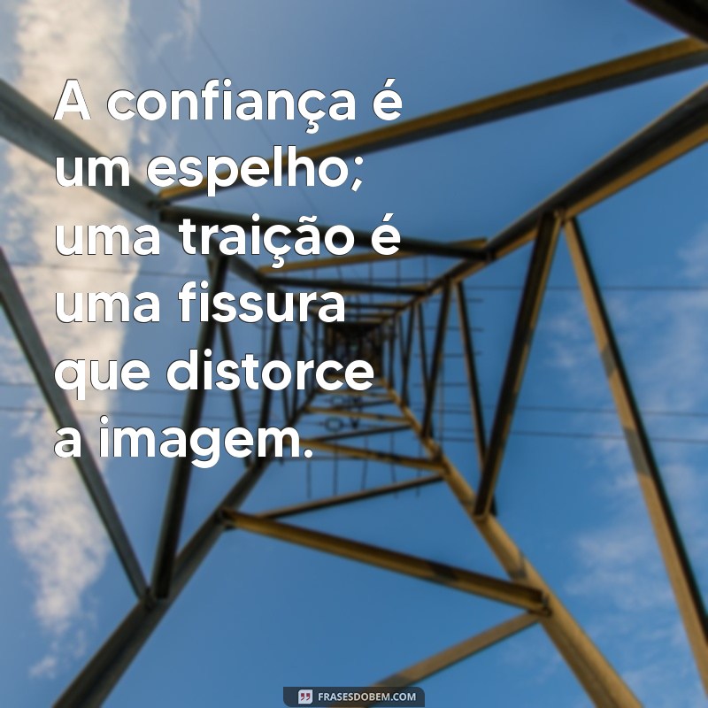 Frases Impactantes sobre Traição e Confiança: Reflexões para Superar a Desilusão 