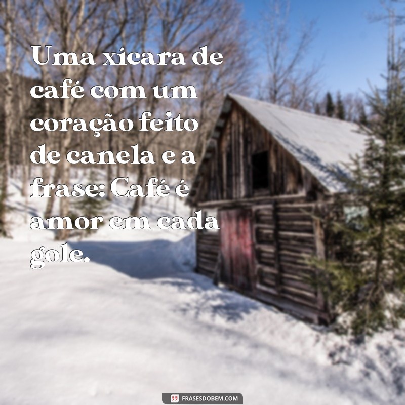 Descubra as melhores imagens de café com frases inspiradoras para compartilhar 