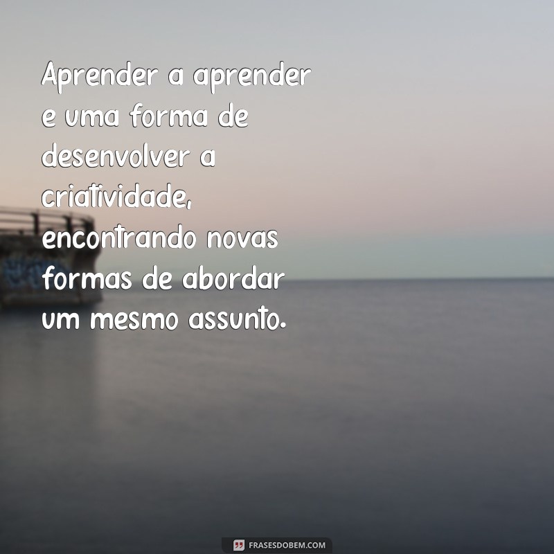 Descubra as melhores frases para aprimorar sua habilidade de aprender a aprender 