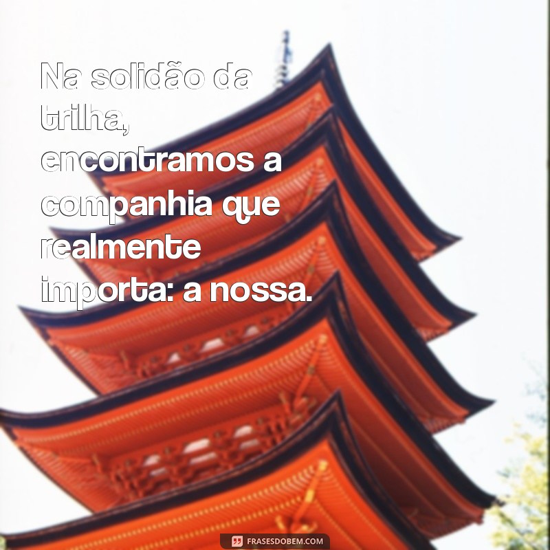 Descubra Inspirações: Frases Motivacionais para Trilheiros a Pé 