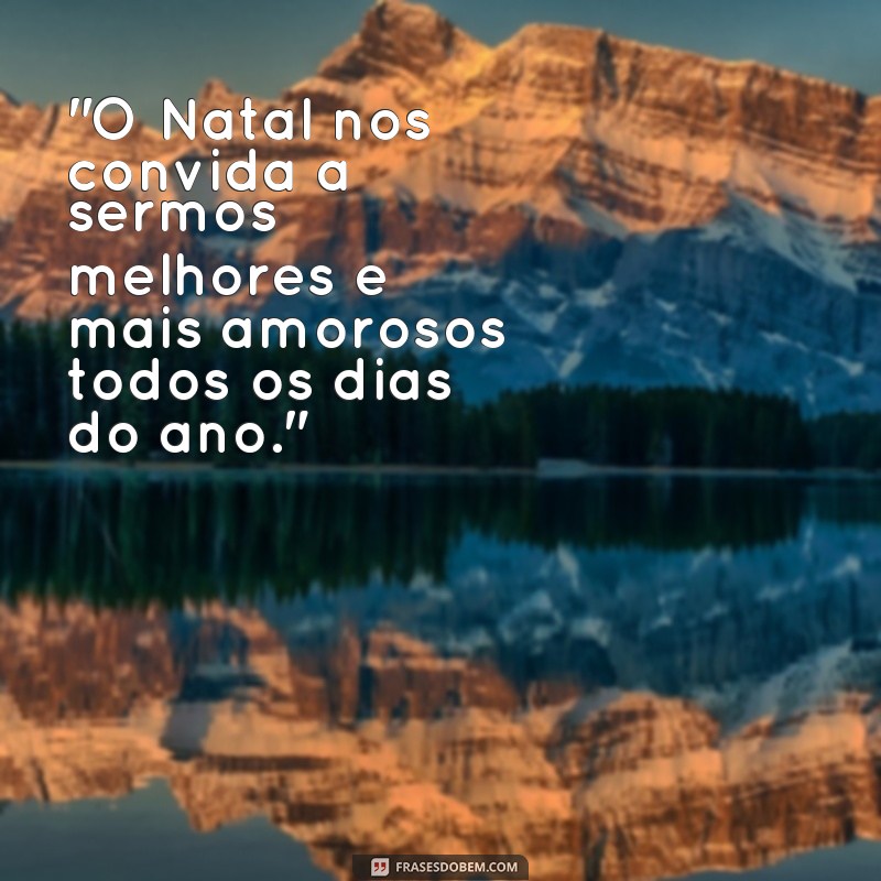 frases reflexão de natal 