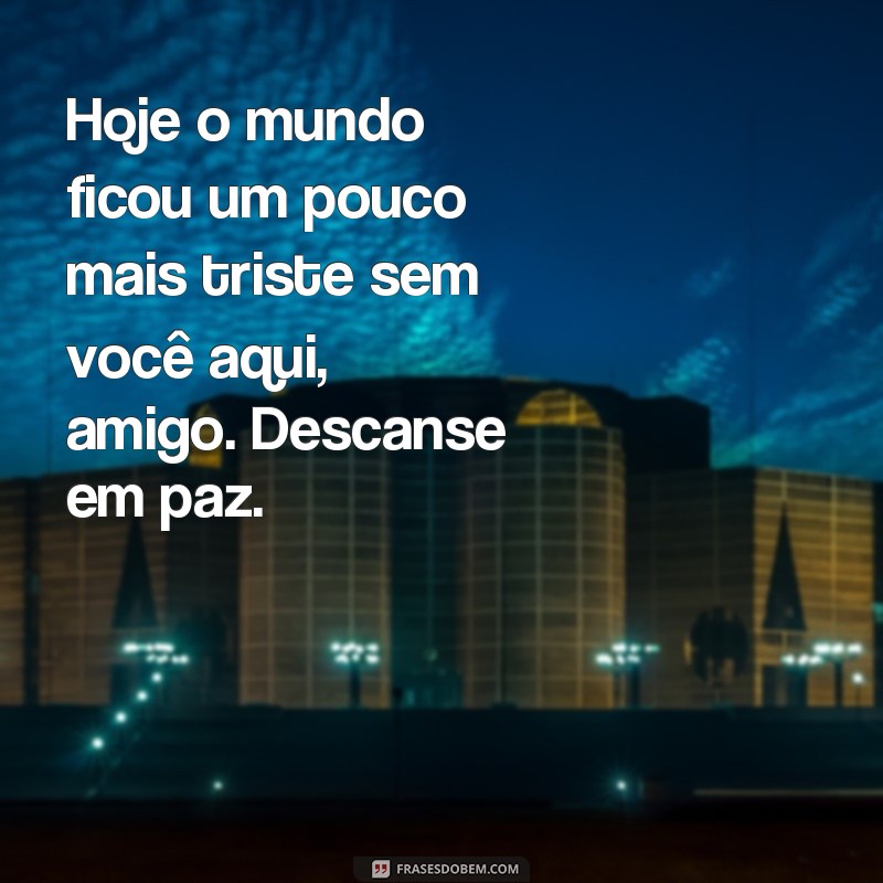 Emocionantes frases de luto para homenagear um amigo querido - confira aqui! 