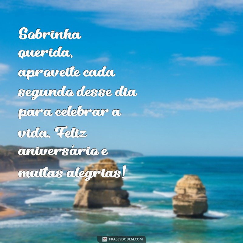 Encante sua sobrinha com as mais belas frases de feliz aniversário 