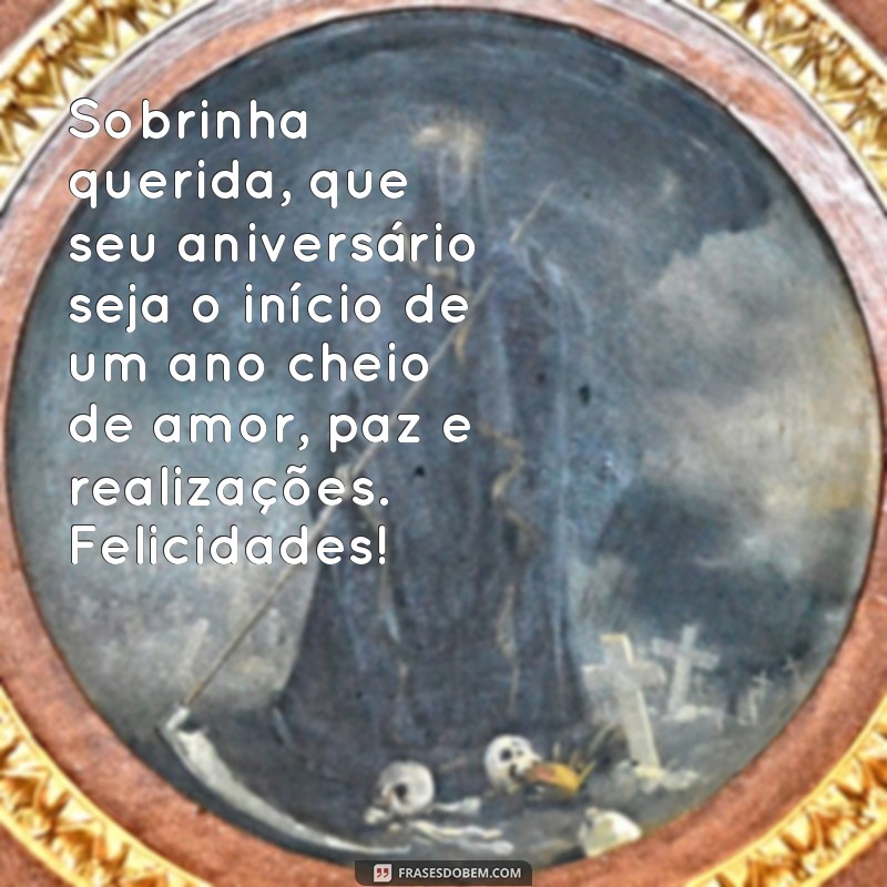 Encante sua sobrinha com as mais belas frases de feliz aniversário 