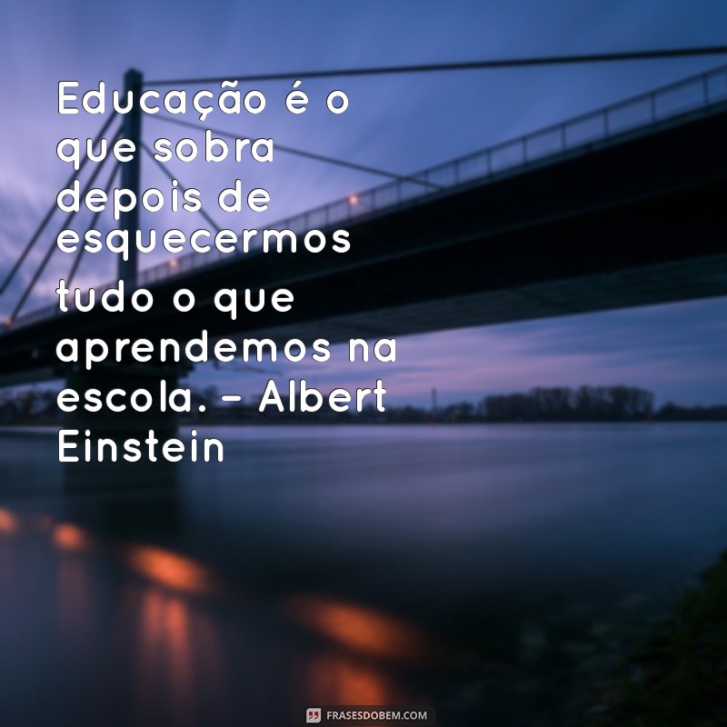 Frases Inspiradoras de Pensadores da Educação para Transformar sua Aprendizagem 