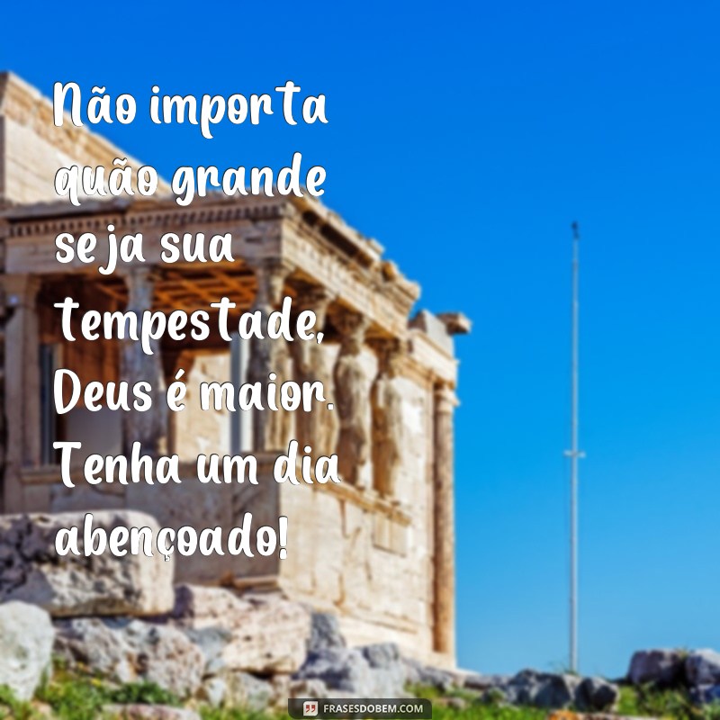 Descubra as mais belas frases de bom dia de Deus para compartilhar no WhatsApp com imagens inspiradoras 