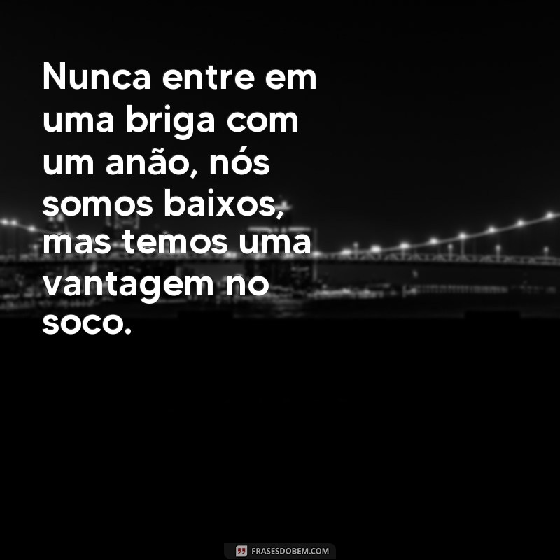 Divirta-se com as melhores frases de anão engraçadas - Confira! 