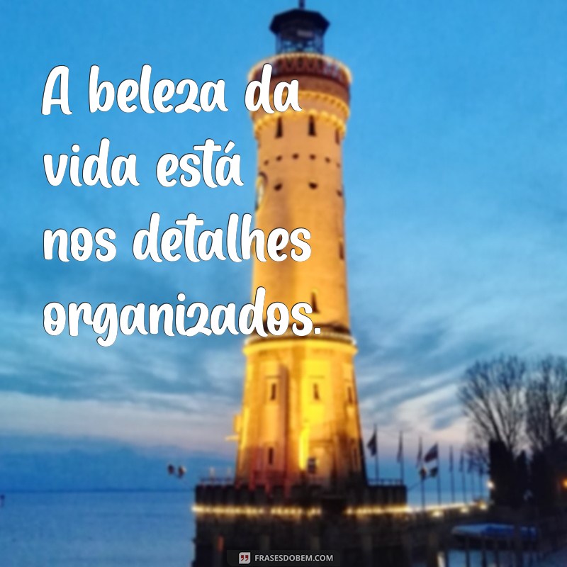 Transforme Sua Vida com Estas Inspirações: Frases de Personal Organizer 