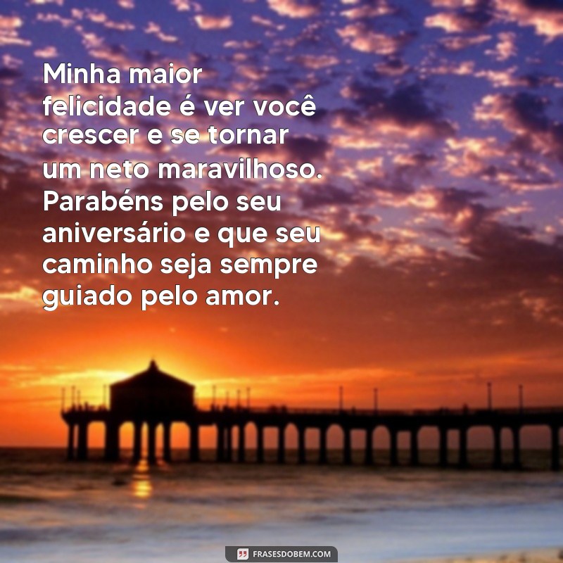 Encante seu neto com as melhores frases de feliz aniversário 