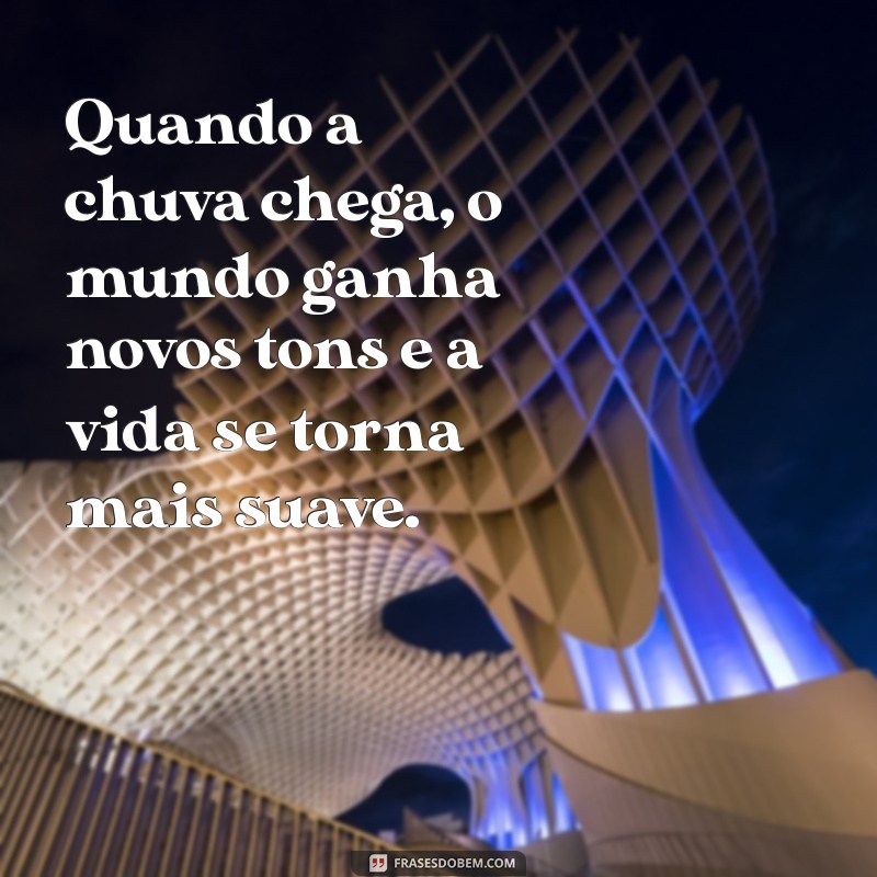 Frases Inspiradoras sobre a Chuva: Reflexões e Poemas para Dias Chuvosos 