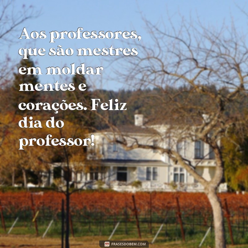 Descubra as melhores frases para celebrar o Dia do Professor com alegria e gratidão! 