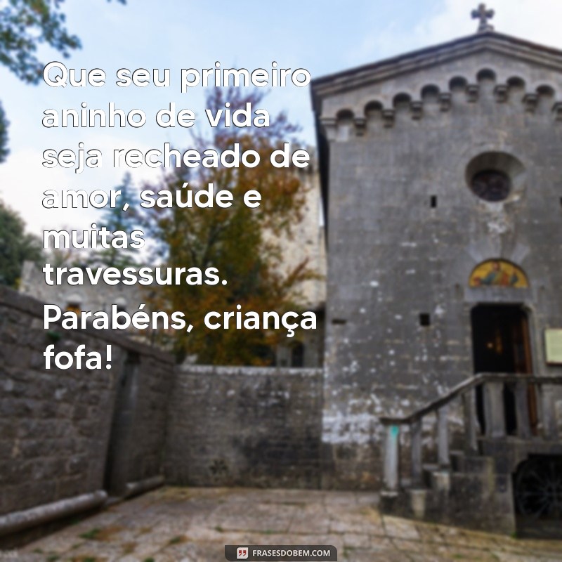 Encante com as melhores frases de aniversário para crianças de 1 ano! 