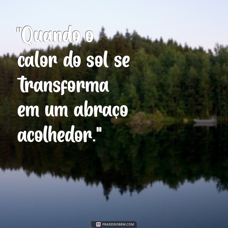 frases de calor 