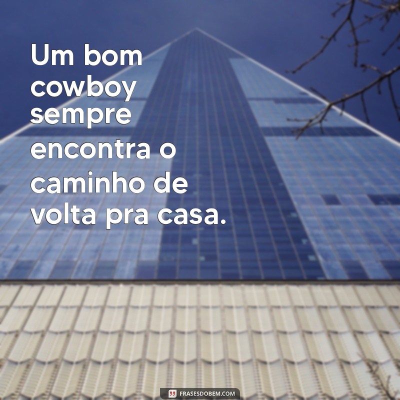 Top 20 Frases de Cowboy para Deixar Seu Status Incrível 