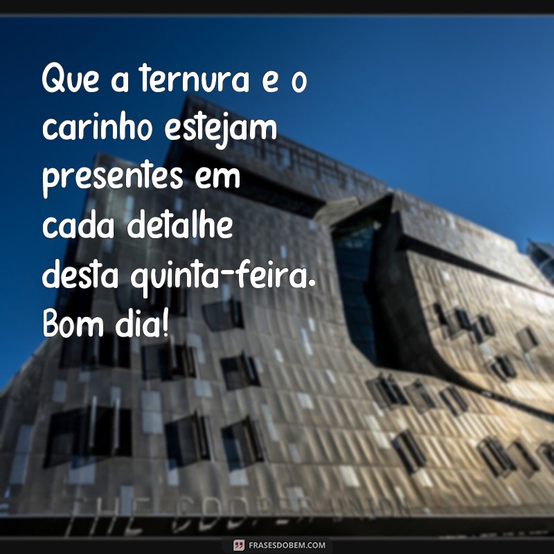 Encante sua quinta-feira com carinho: 23 frases de bom dia para começar bem o dia 