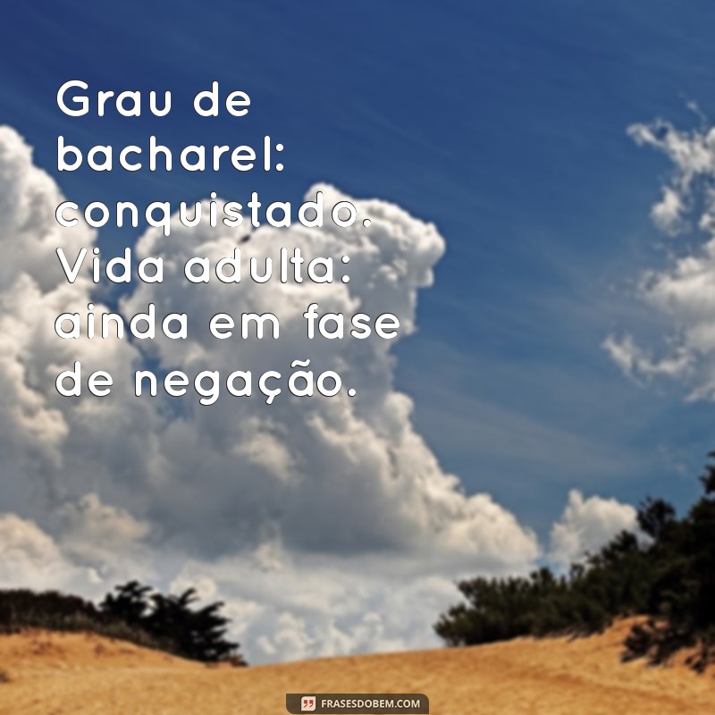 30 Frases Engraçadas para Faixa de Formatura que Vão Arrasar na Cerimônia 