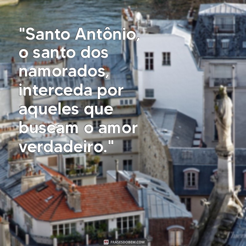 dia de santo antônio frases 