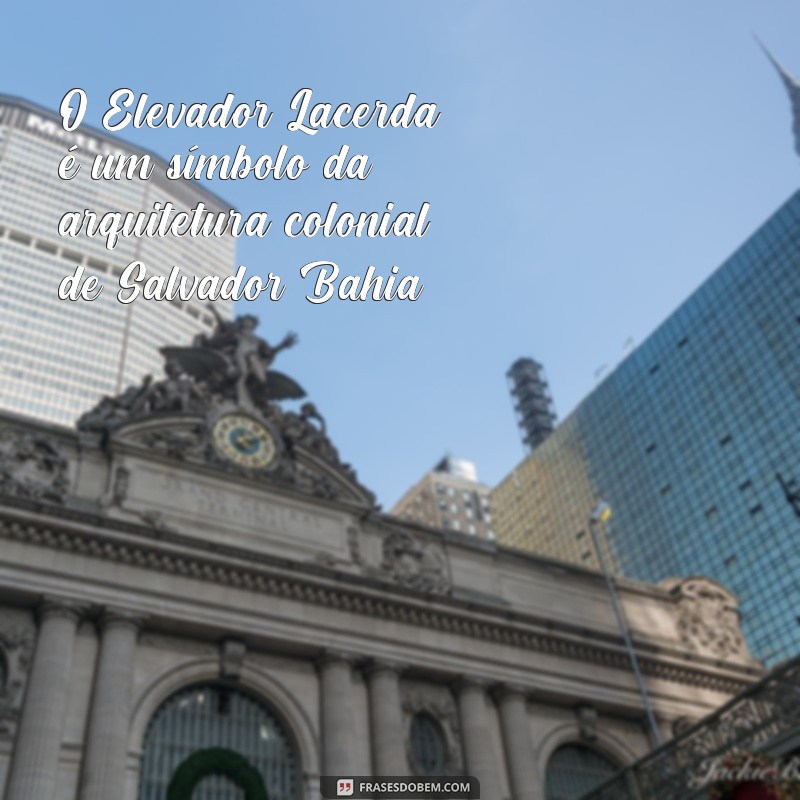 Descubra as melhores frases que representam a cultura e a beleza de Salvador, Bahia 