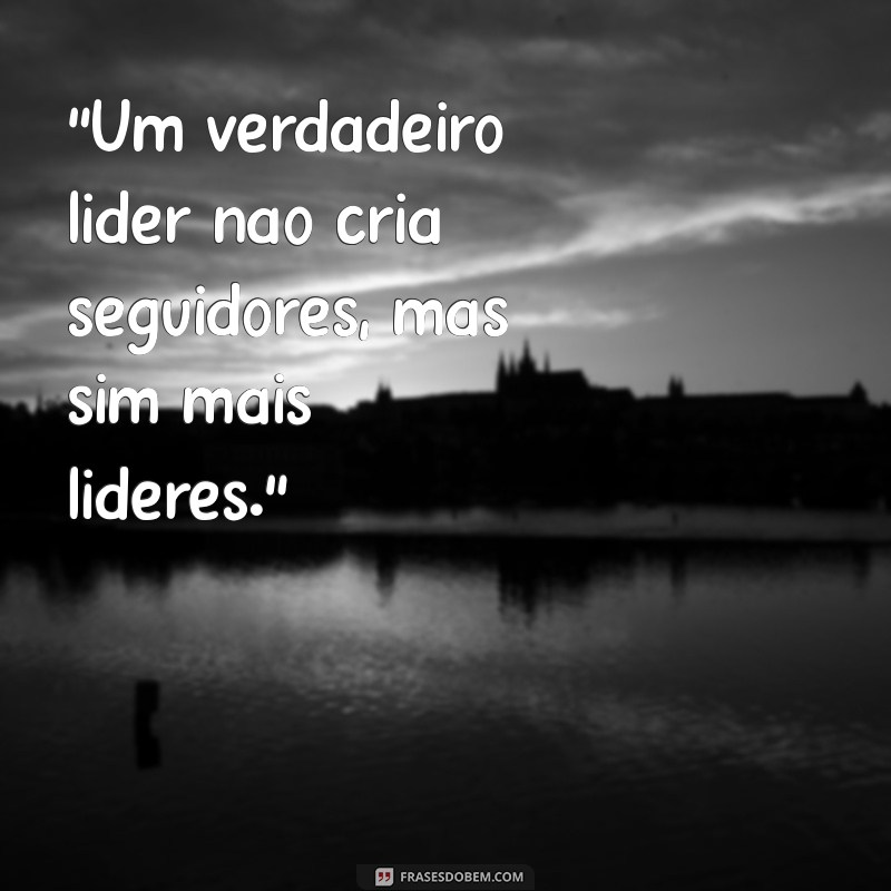 frases de liderança 