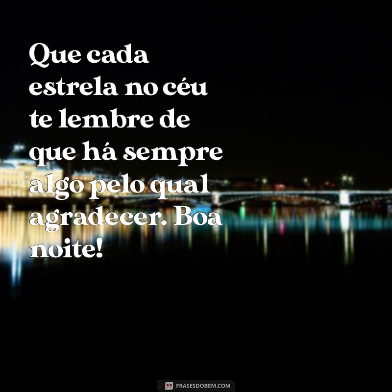 Frases Inspiradoras de Boa Noite para Encerrar seu Domingo com Positividade 