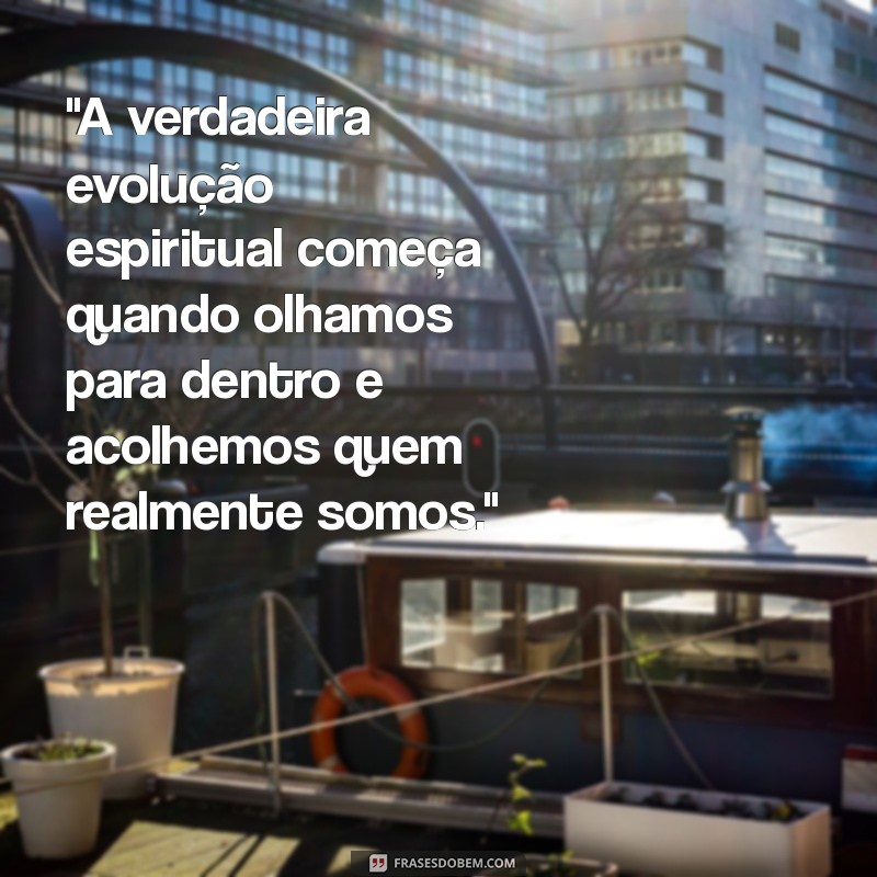 frases de evolução espiritual 