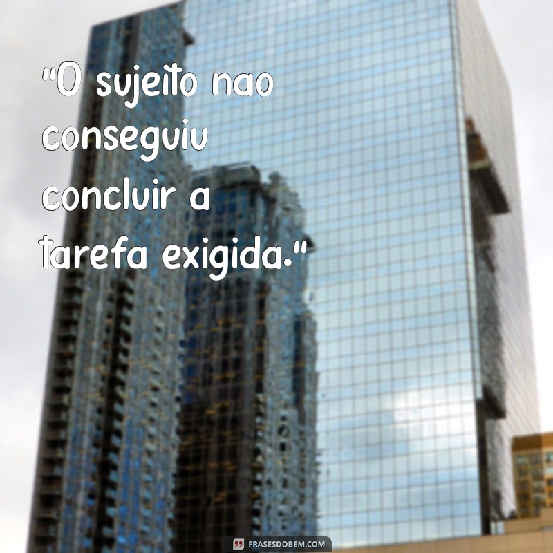 linguagem formal exemplos de frases 