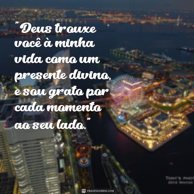 frases de Deus para namorado 