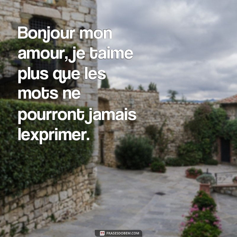 Encante seu amor com as melhores frases de bom dia em francês 