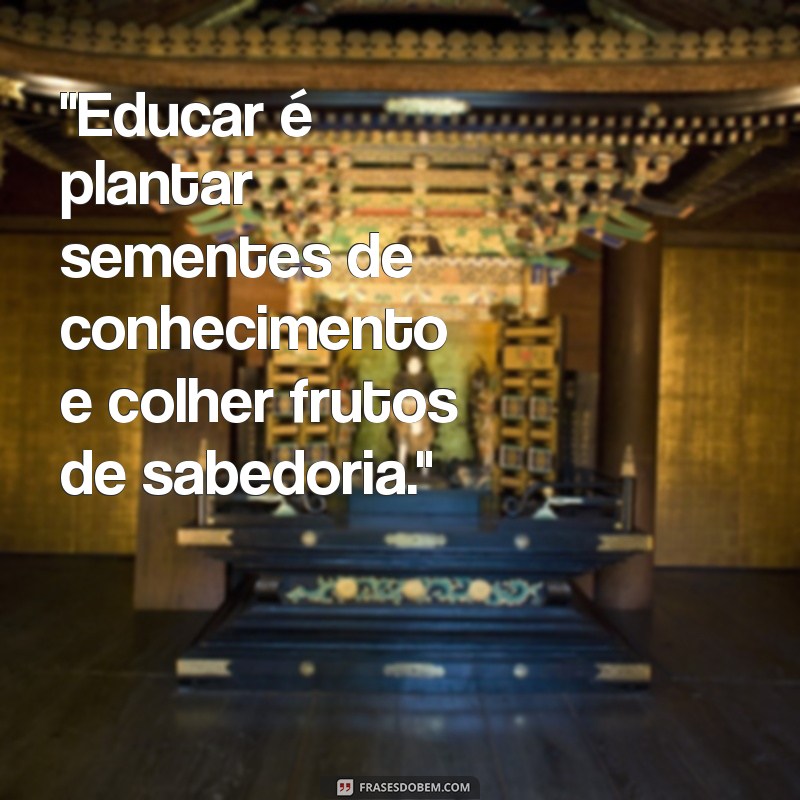 frases de pedagogia para status 