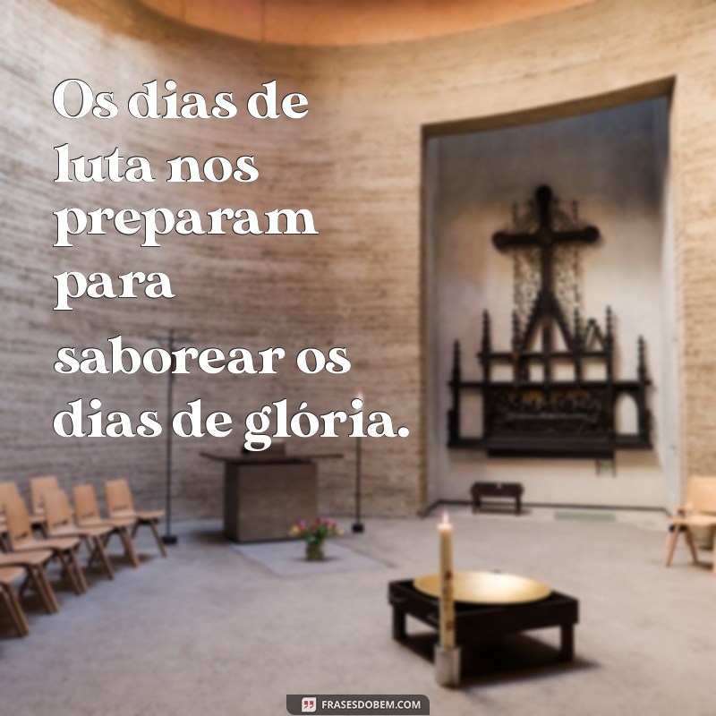 Frases Inspiradoras para Dias de Luta: Motivação e Superação 