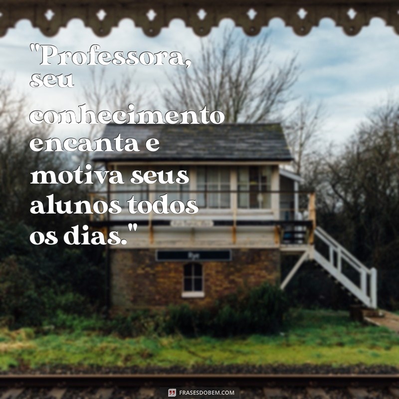 frases texto para professora 