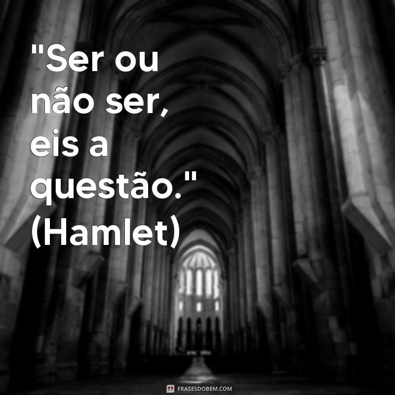 frases famosas de shakespeare 