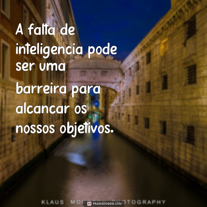 Descubra as melhores frases sobre a falta de inteligência e reflita sobre o poder do conhecimento 