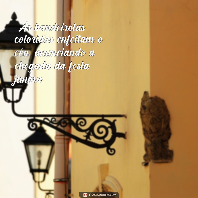 frases texto sobre festa junina 