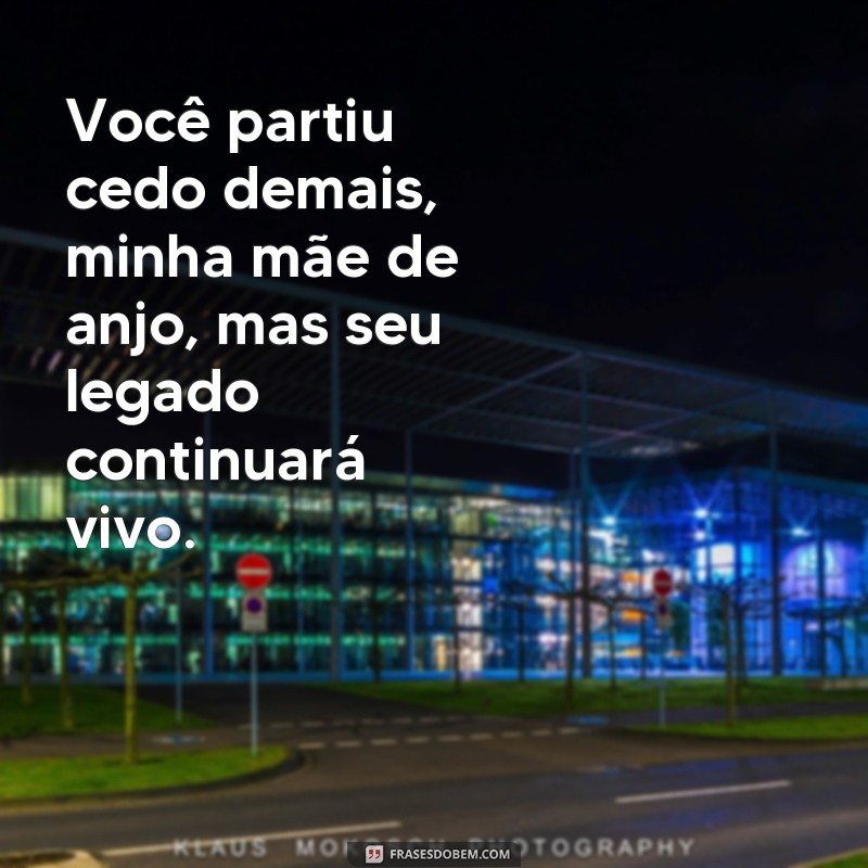 Emocionantes frases de luto para mães de anjos: encontre conforto e paz 