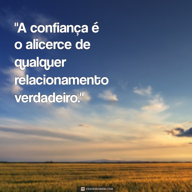 frases de confiar 