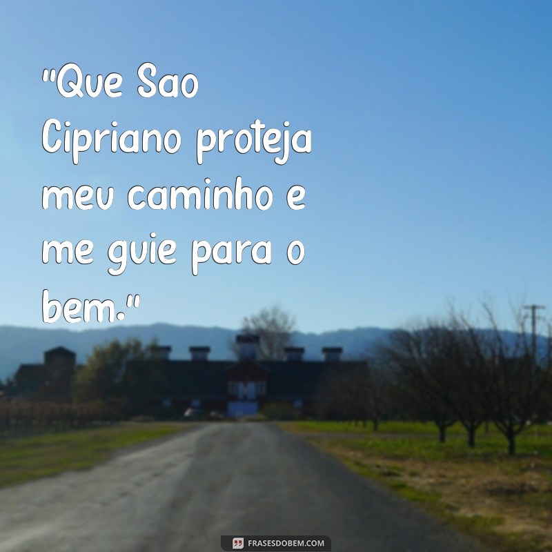 frases de são cipriano 