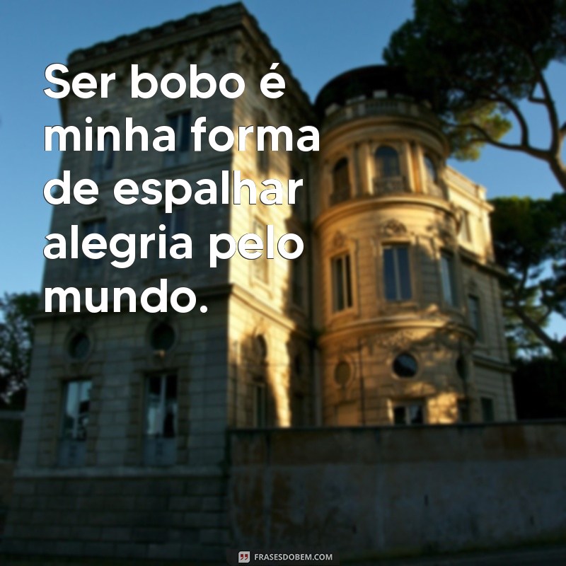 Descubra as melhores frases de bobo para alegrar o seu dia! 