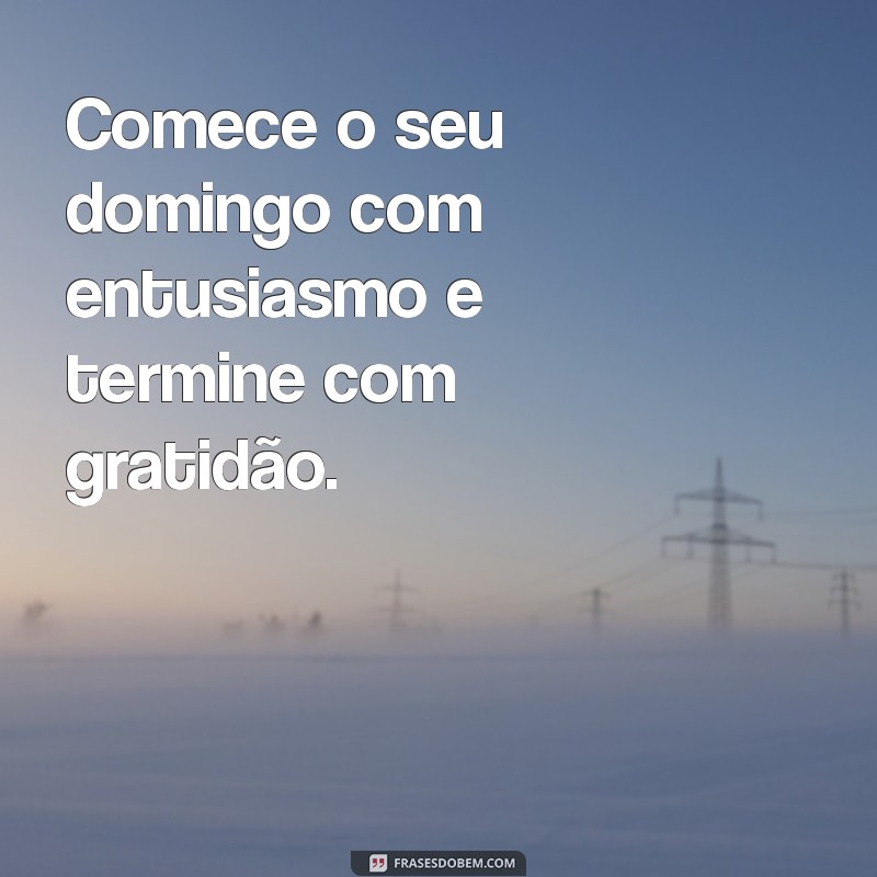 Encante seu domingo com as melhores mensagens de bom dia para WhatsApp 