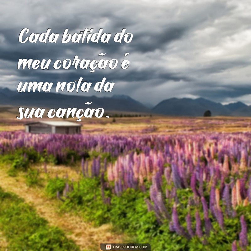 Encante-se com as melhores frases cantadas fofas para conquistar seu amor 