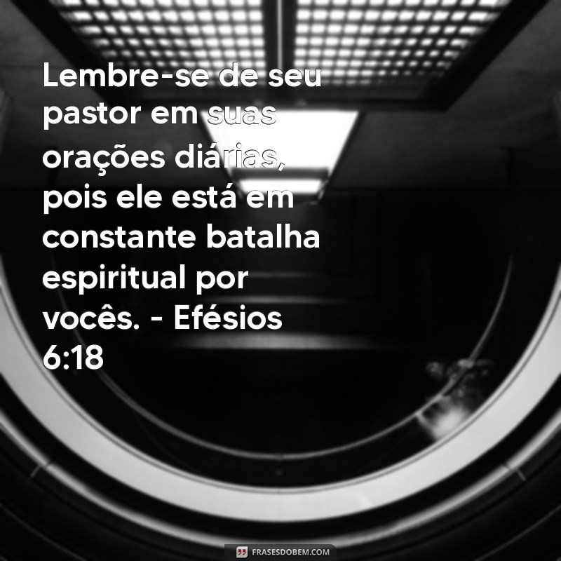 Mensagem Bíblica Inspiradora para Celebrar o Dia do Pastor 