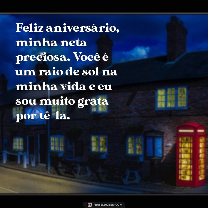 Encante sua neta com as melhores frases de aniversário! 