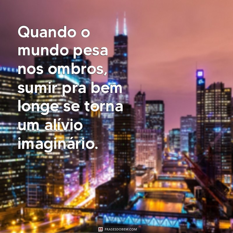 Como Lidar com a Vontade de Sumir: Estratégias para Encontrar Paz Interior 