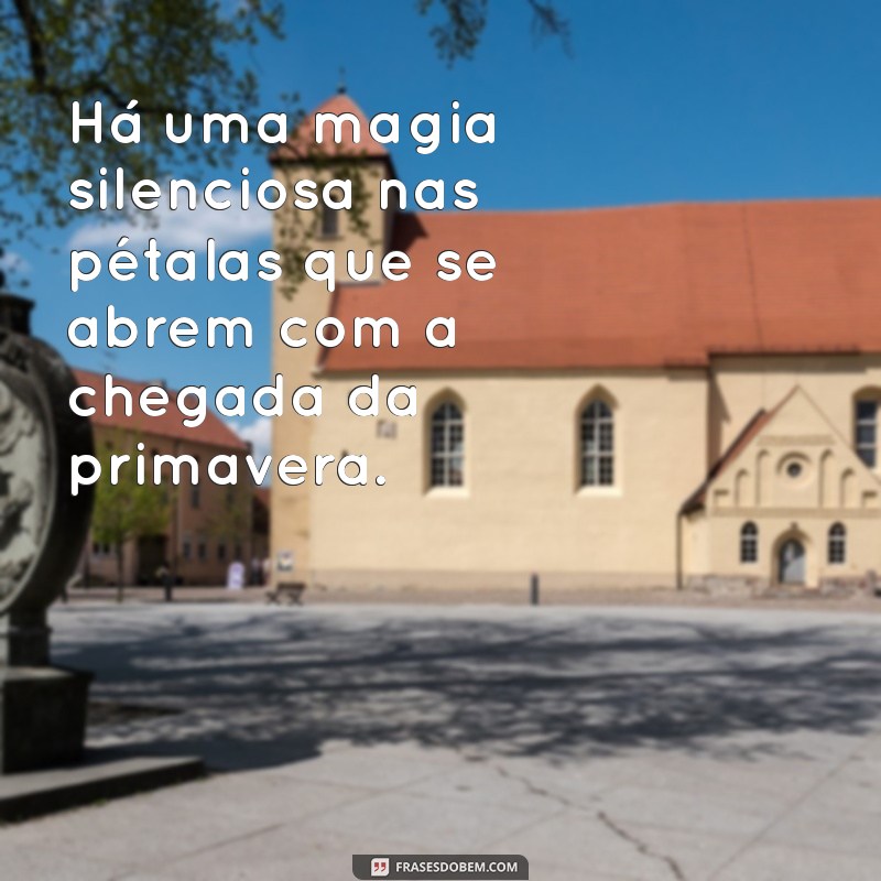 Frases Inspiradoras sobre Primavera e Flores para Renovar seu Dia 