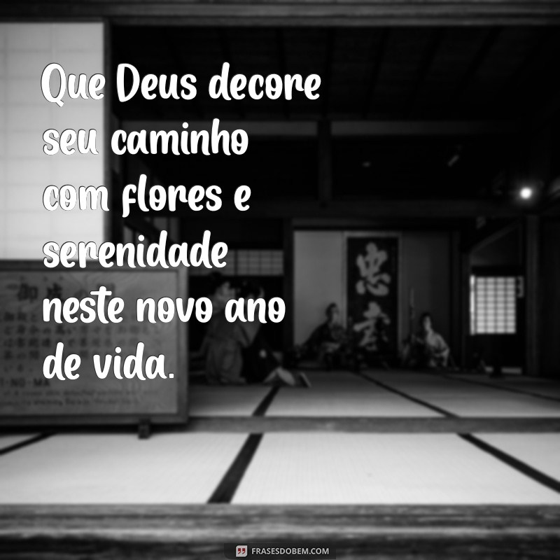 Feliz Aniversário: Celebre com a Bênção de Deus e a Beleza das Flores 