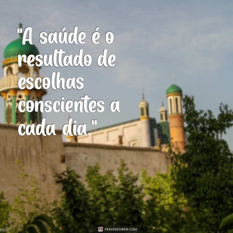 frases sobre vida saudável 