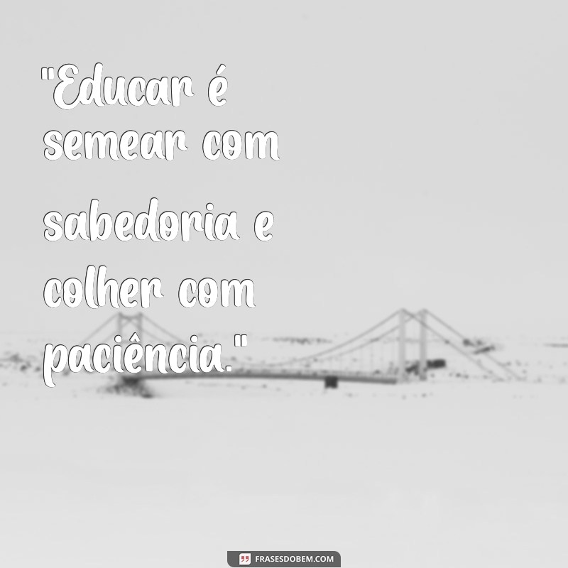 frases da pedagogia 