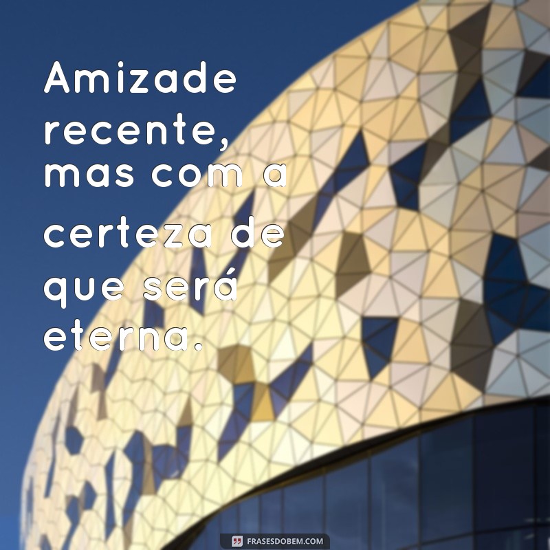 Descubra as melhores frases de amizade para fortalecer laços recentes 