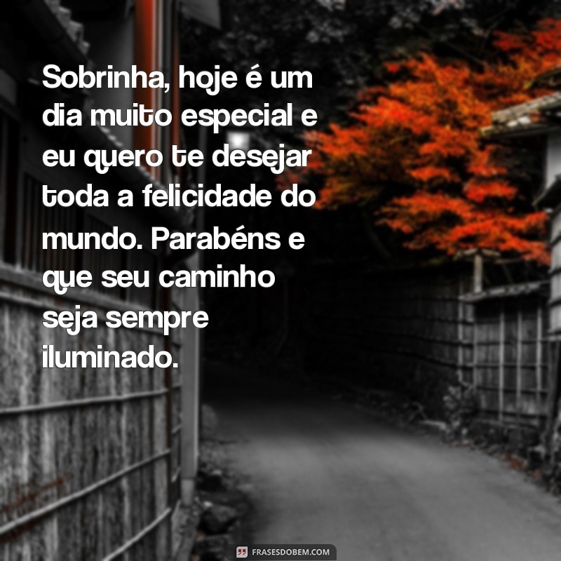 Encante sua sobrinha querida com as melhores frases de parabéns 