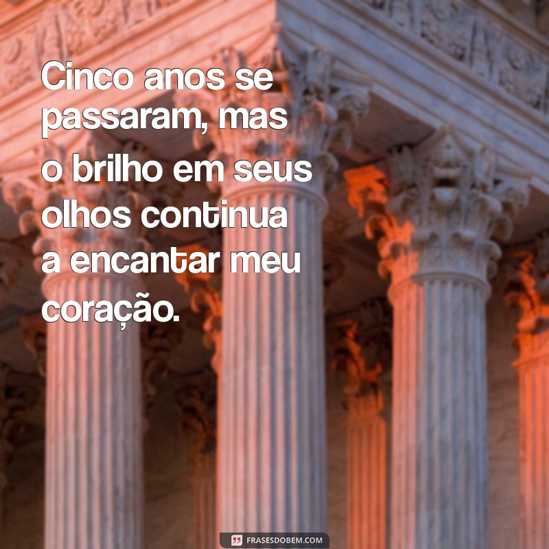 Comemorando 5 Anos Juntos: Dicas e Inspirações para Celebrar o Amor 